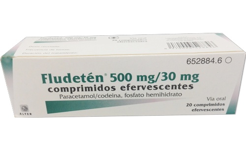 FLUDETEN 500 mg/30 mg COMPRIMIDOS EFERVESCENTES
