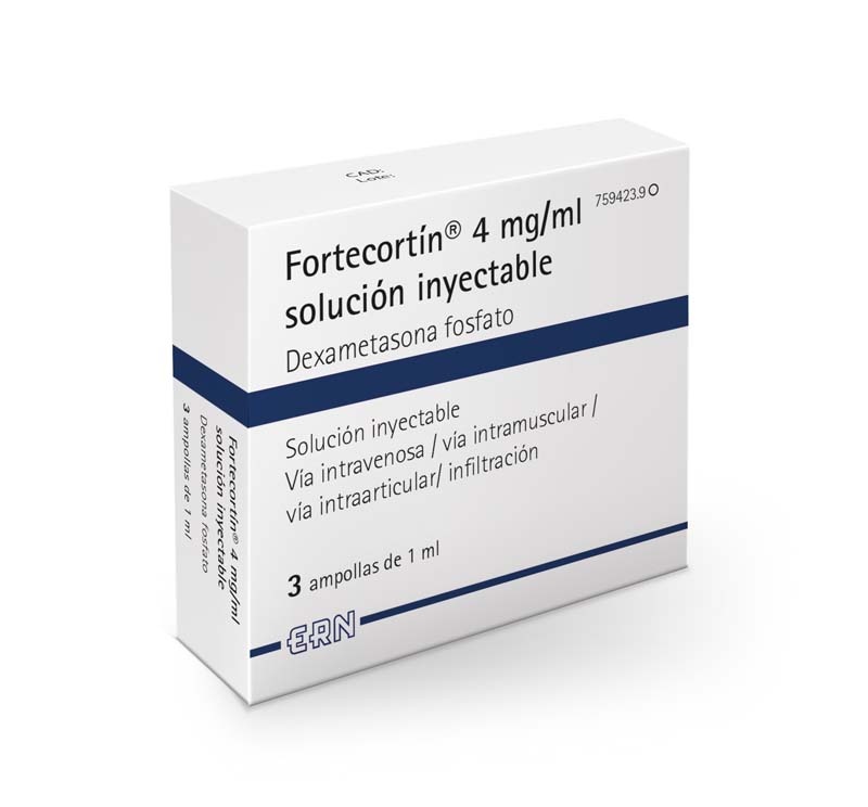 FORTECORTIN 4 mg/ml SOLUÇÃO INJETÁVEL