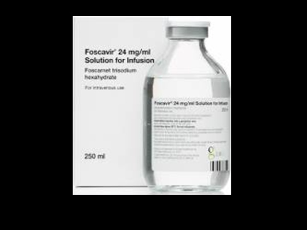 FOSCAVIR 24 mg/ml SOLUÇÃO PARA PERFUSÃO