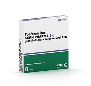 FOSFOMICINA KERN PHARMA 3 g GRÂNULOS PARA SOLUÇÃO ORAL