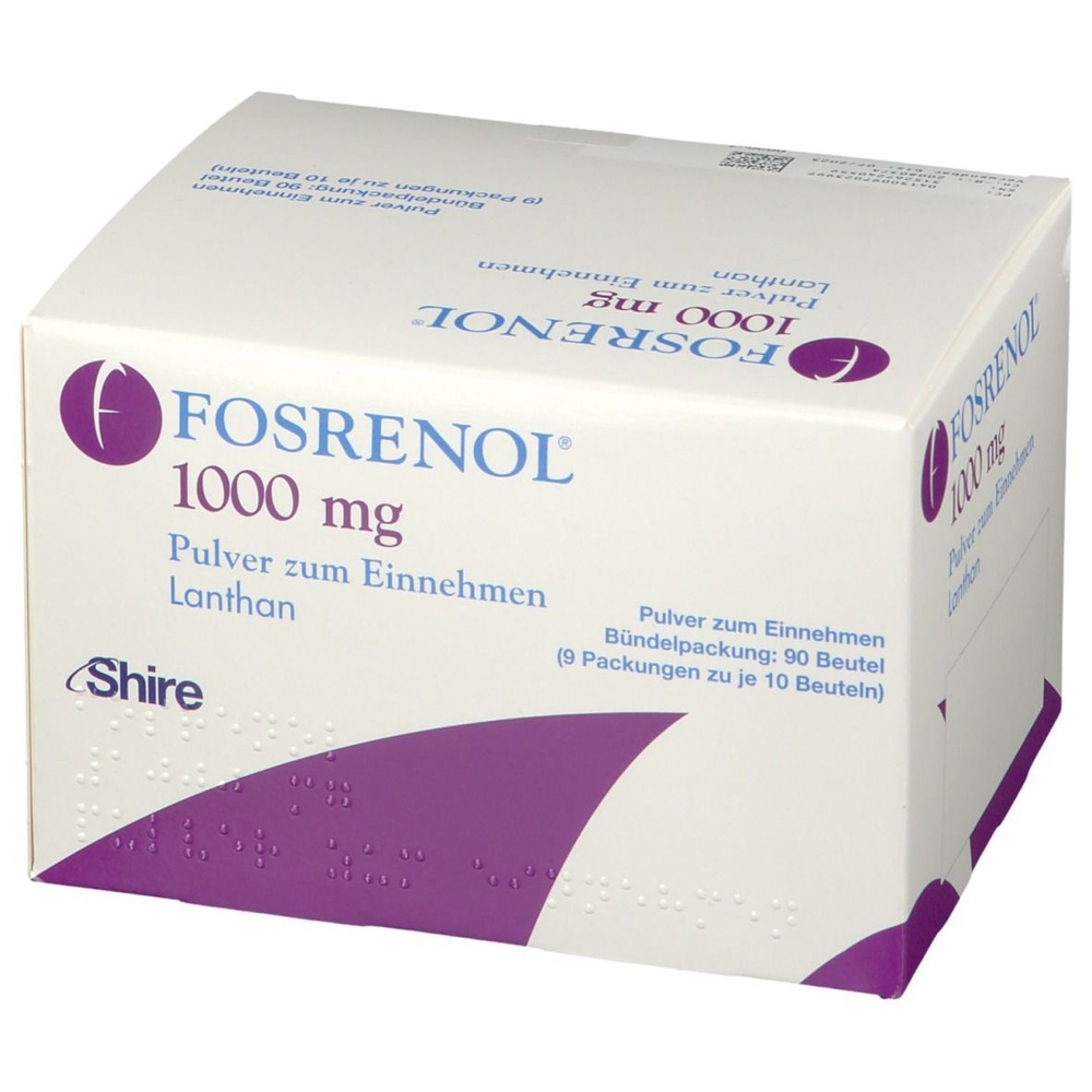 FOSRENOL 1000 mg PÓ PARA SOLUÇÃO ORAL