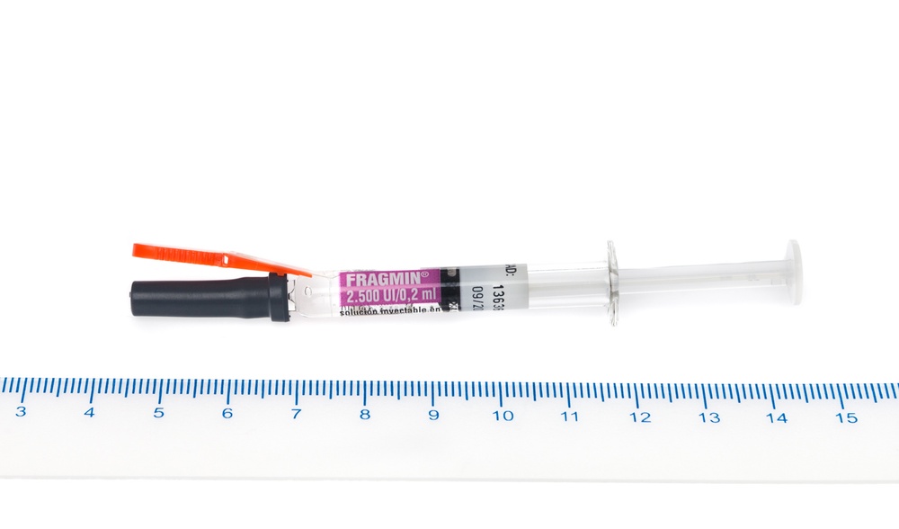 FRAGMIN 2500 UI/0,2 ml SOLUÇÃO INJETÁVEL EM SERINGAS PREENCHIDAS