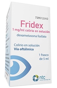 FRIDEX 1 mg/ml COLÍRIO EM SOLUÇÃO EM EMBALAGEM UNIDOSE