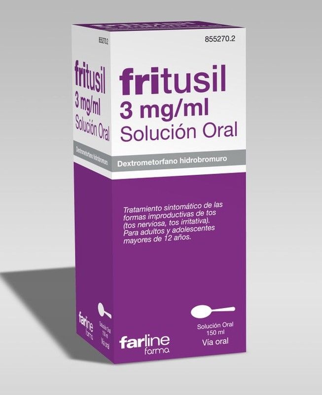 FRITUSIL 3 mg/ml SOLUÇÃO ORAL