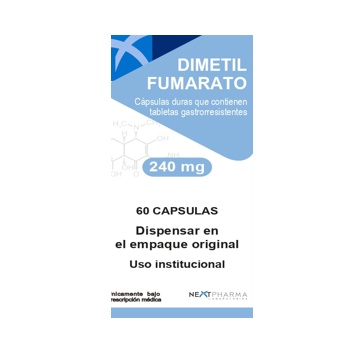FUMARATO DE DIMETILO TEVAGEN 240 mg CÁPSULAS DURAS GASTRORRESISTENTES
