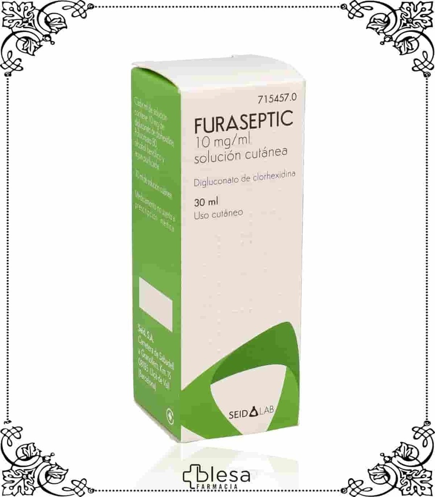 FURASEPTIC 10 MG/ML SOLUÇÃO CUTÂNEA