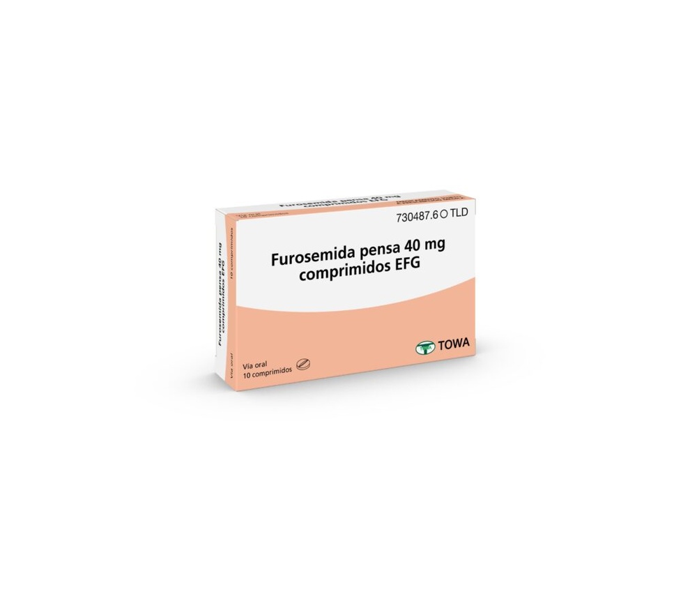 FUROSEMIDA PENSA 40 mg COMPRIMIDOS