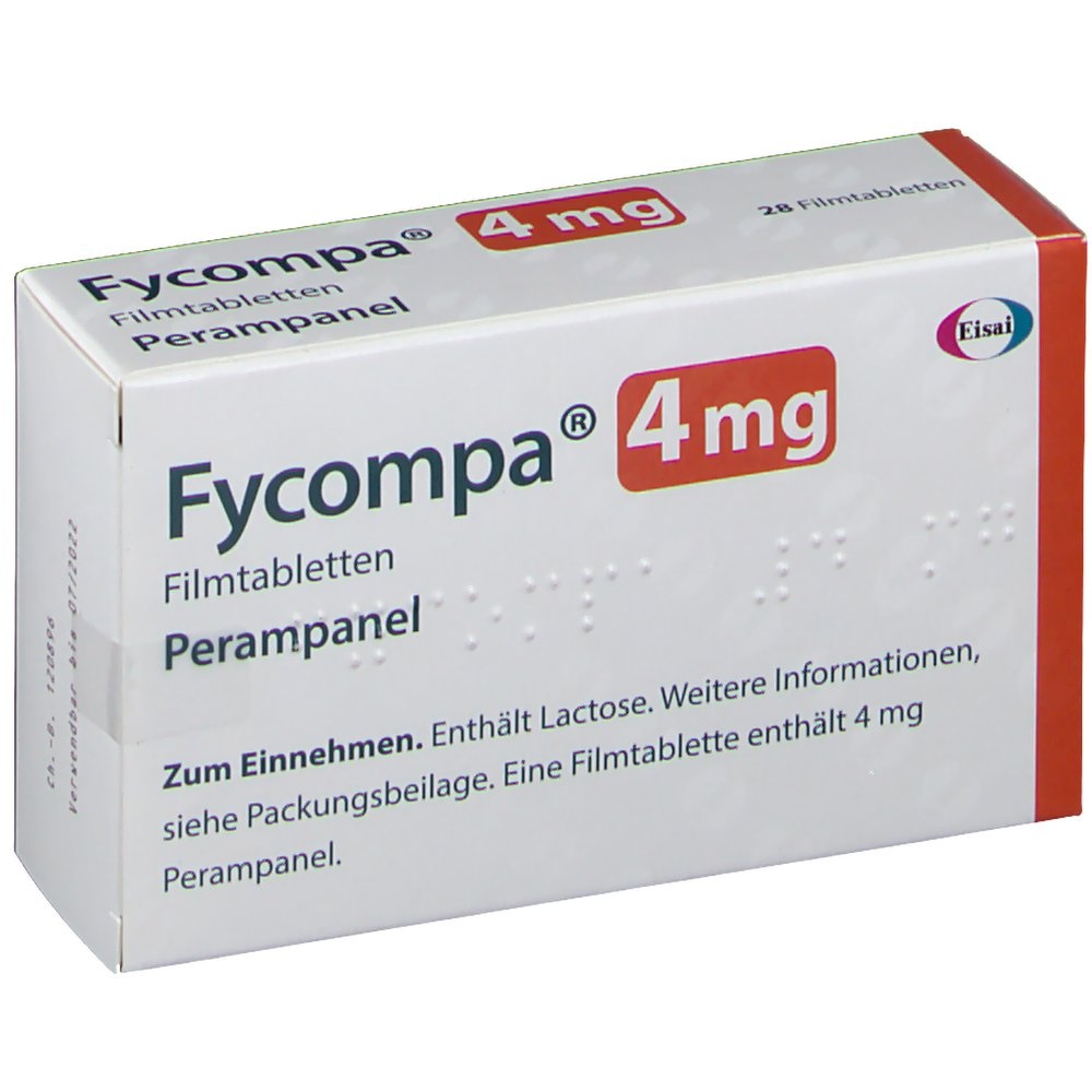 FYCOMPA 4 mg COMPRIMIDOS REVESTIDOS POR PELÍCULA
