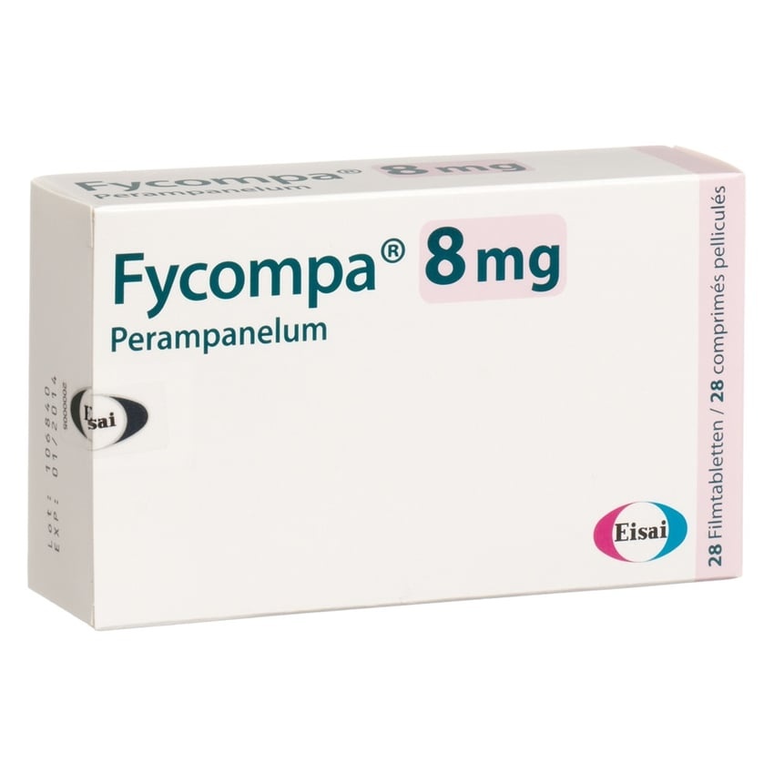 FYCOMPA 8 MG COMPRIMIDOS REVESTIDOS POR PELÍCULA