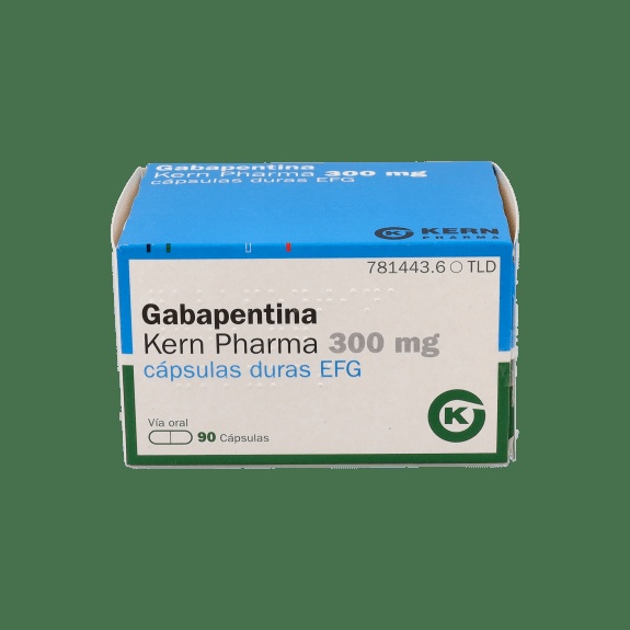 GABAPENTINA KERN PHARMA 300 mg CÁPSULAS DURAS