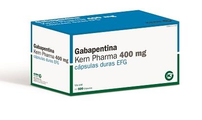 GABAPENTINA TARBIS 400 mg CÁPSULAS DURAS