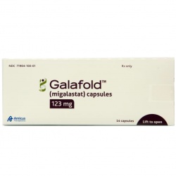 GALAFOLD 123 mg CÁPSULAS DURAS