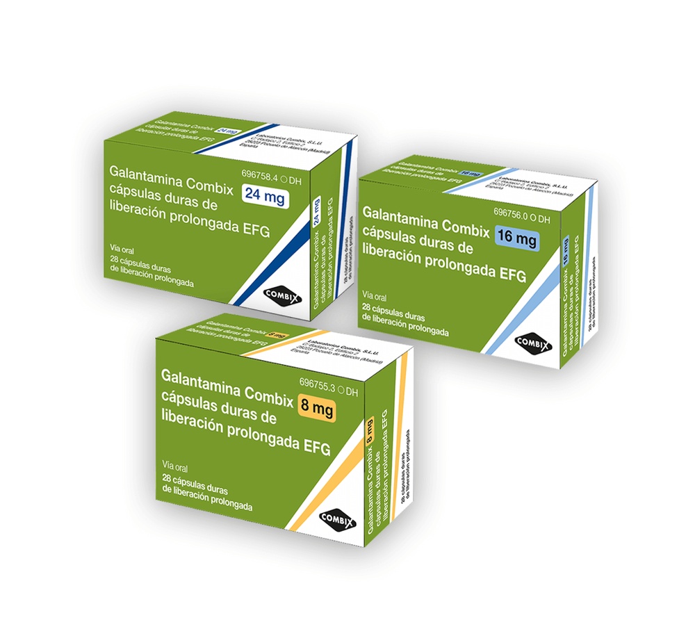 GALANTAMINA COMBIX 24 mg CÁPSULAS DE LIBERTAÇÃO PROLONGADA DURAS