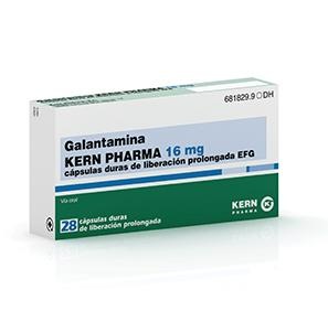 GALANTAMINA KERN PHARMA 16 mg CÁPSULAS DE LIBERTAÇÃO PROLONGADA DURAS