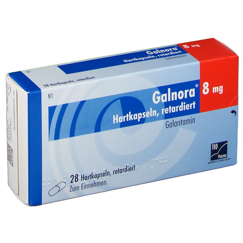 GALNORA 8 mg CÁPSULAS DURAS DE LIBERTAÇÃO PROLONGADA