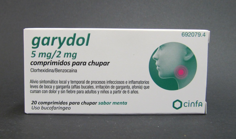 GARYDOL 5mg/2mg COMPRIMIDOS PARA CHUPAR