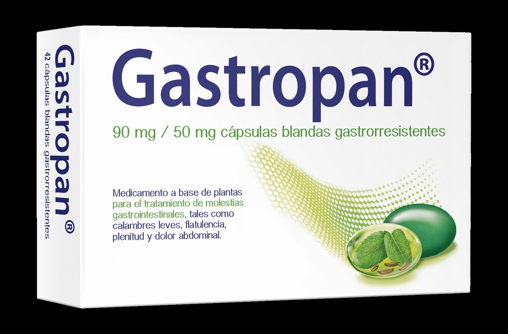 GASTROPAN 90 MG/50 MG CÁPSULAS MOLES GASTRO-RESISTENTES