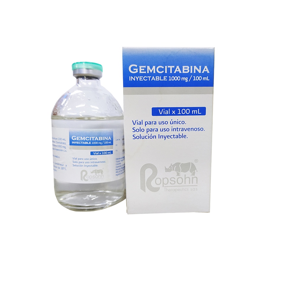 GEMCITABINA KOANAA 1.000 mg CONCENTRADO PARA SOLUÇÃO PARA PERFUSÃO
