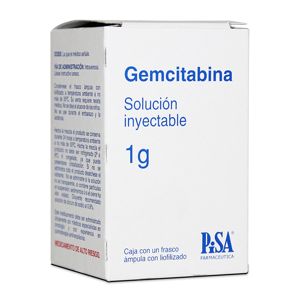 GEMCITABINA SUN 10 mg/ml SOLUÇÃO PARA PERFUSÃO