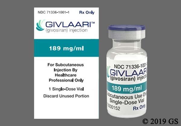 GIVLAARI 189 mg/mL Solução Injetável
