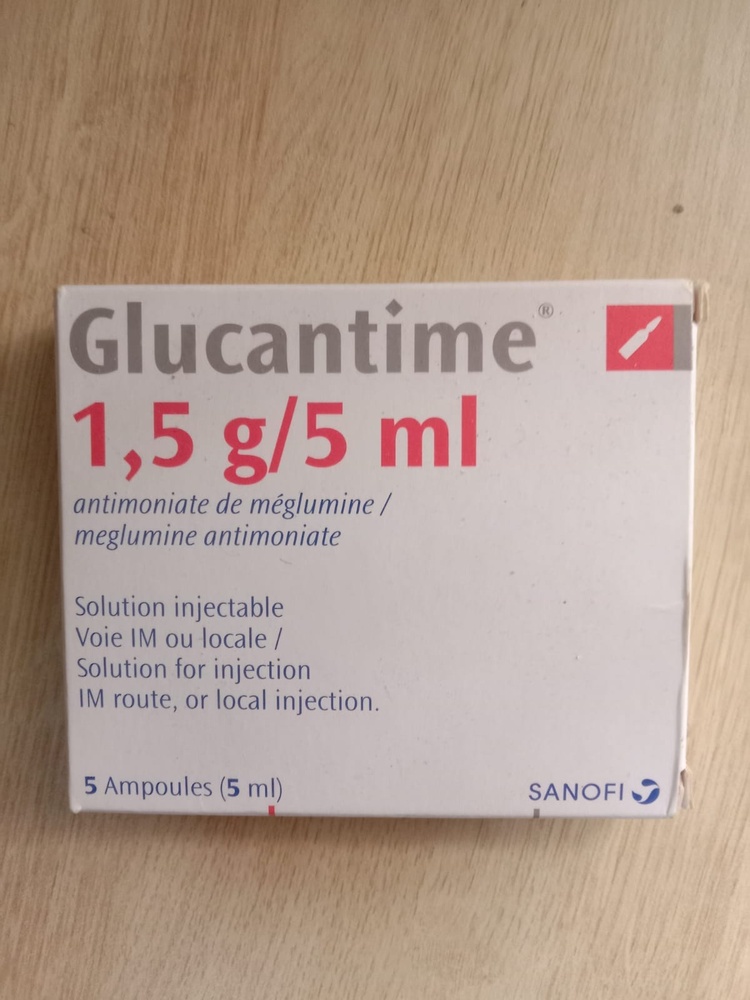 GLUCANTIME 1500 MG/5 ML SOLUÇÃO INJETÁVEL
