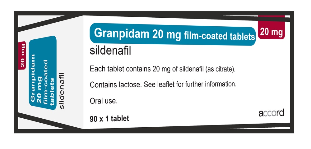 GRANPIDAM 20 mg COMPRIMIDOS REVESTIDOS POR PELÍCULA
