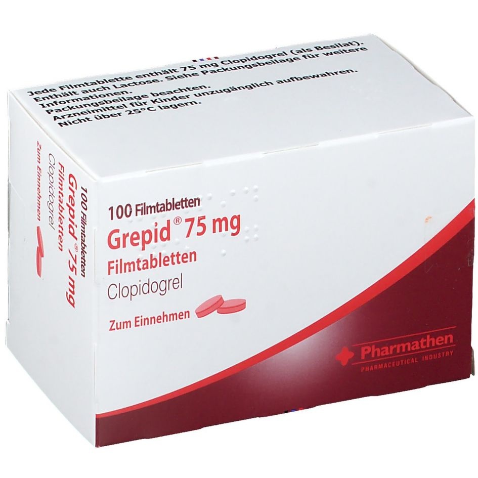 GREPID 75 mg COMPRIMIDOS REVESTIDOS POR PELÍCULA