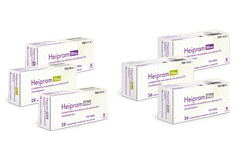 HEIPRAM 10 mg COMPRIMIDOS REVESTIDOS POR PELÍCULA
