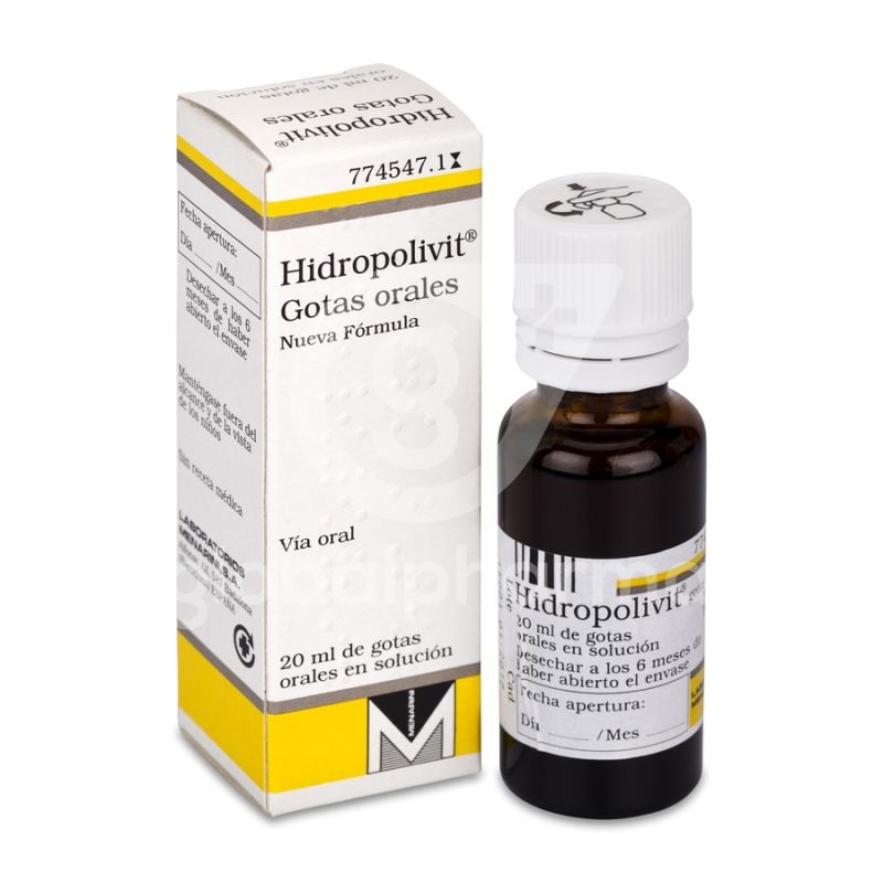 HIDROPOLIVIT GOTAS ORAIS EM SOLUÇÃO