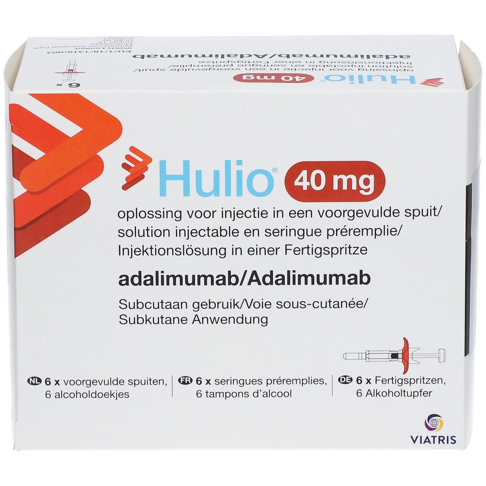 HULIO 40 mg SOLUÇÃO INJETÁVEL EM SERINGA PREENCHIDA