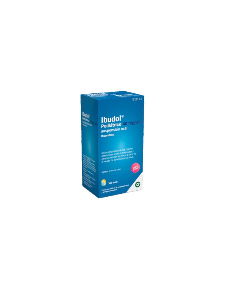 IBUDOL PEDIÁTRICO 40 mg/mL SUSPENSÃO ORAL