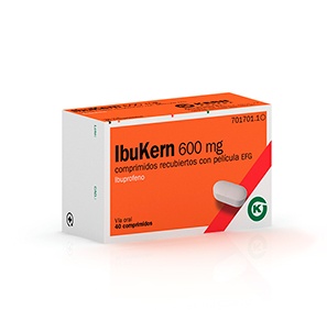 IBUKERN 600 MG COMPRIMIDOS REVESTIDOS POR PELÍCULA