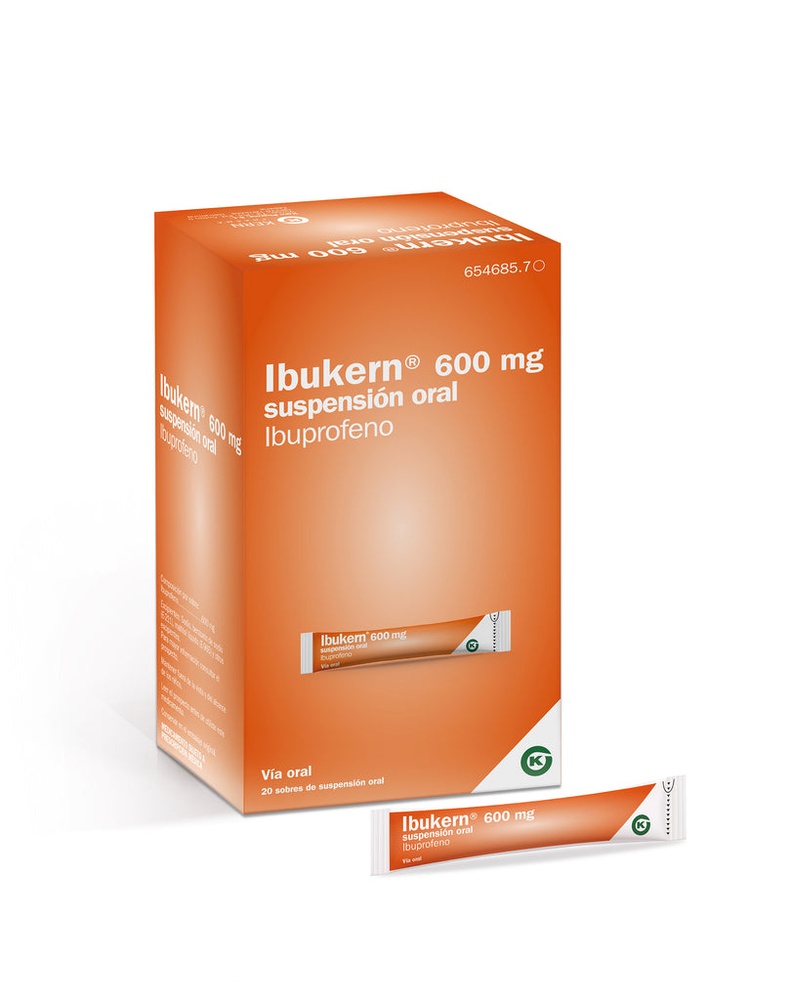 IBUKERN 600 MG SUSPENSÃO ORAL