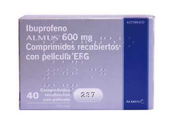 IBUPROFENO ALMUS 600 mg COMPRIMIDOS REVESTIDOS POR PELÍCULA