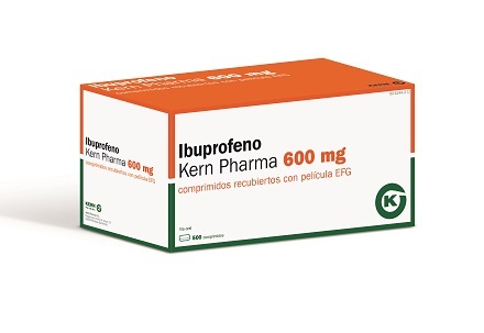 IBUPROFENO KERN PHARMA 600 mg COMPRIMIDOS REVESTIDOS POR PELÍCULA
