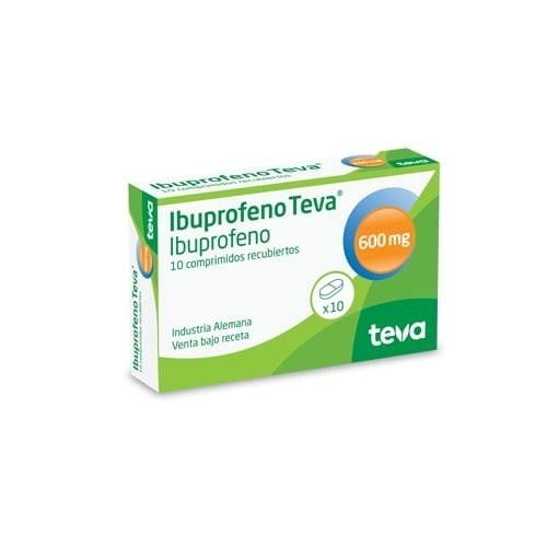 IBUPROFENO TEVA 600 mg COMPRIMIDOS REVESTIDOS POR PELÍCULA