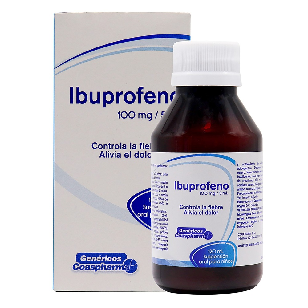 IBUPROFENO WINADOL 100 MG SUSPENSÃO ORAL