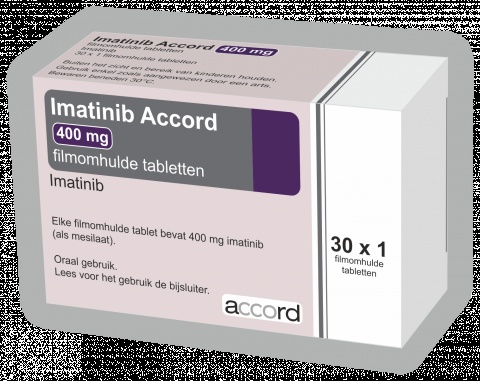 Imatinib Accord 400 mg COMPRIMIDOS REVESTIDOS POR PELÍCULA