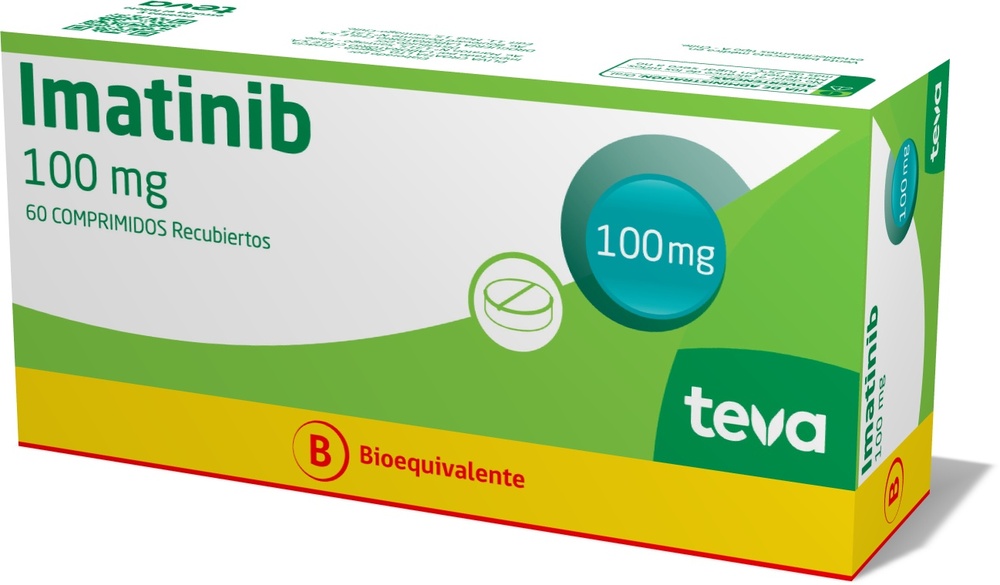 IMATINIB TEVA 100 mg COMPRIMIDOS REVESTIDOS POR PELÍCULA