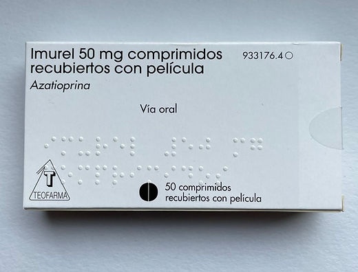 IMUREL 50 mg COMPRIMIDOS REVESTIDOS POR PELÍCULA