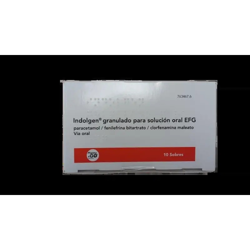 INDOLGEN GRANULADO PARA SOLUÇÃO ORAL EFG