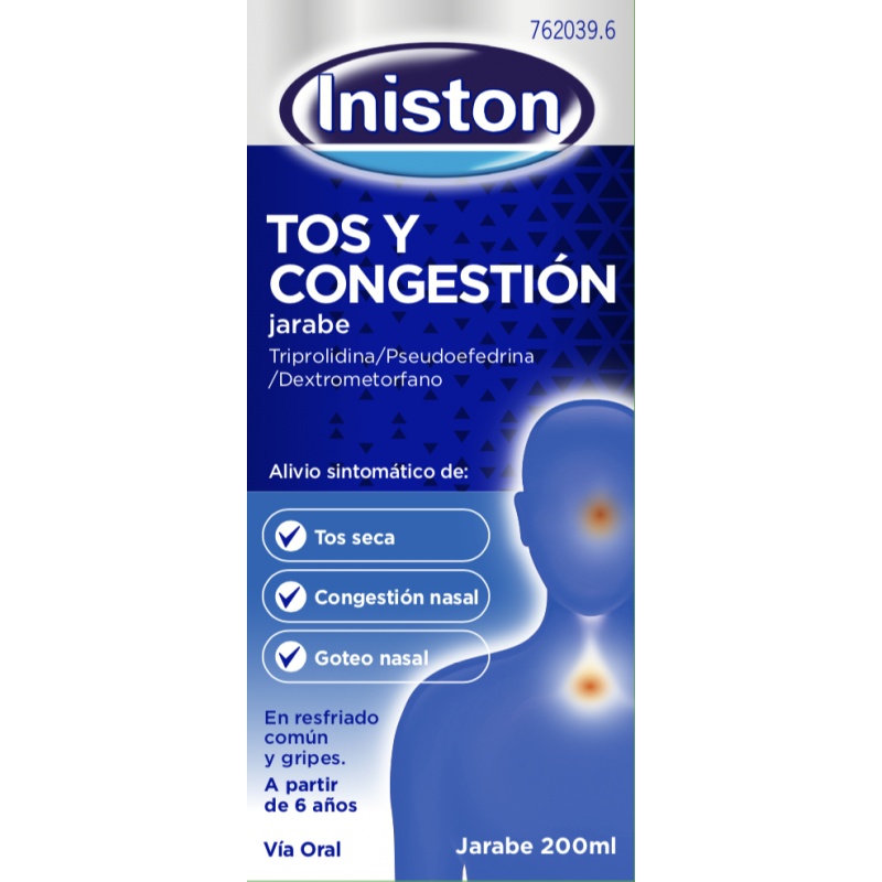 INISTON XAROPE PARA TOSSE E CONGESTÃO