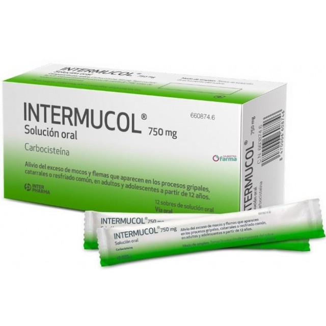 INTERMUCOL 750 mg SOLUÇÃO ORAL