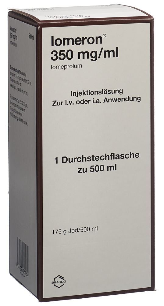 IOMERON 350 MG IODO/ML SOLUÇÃO INJETÁVEL