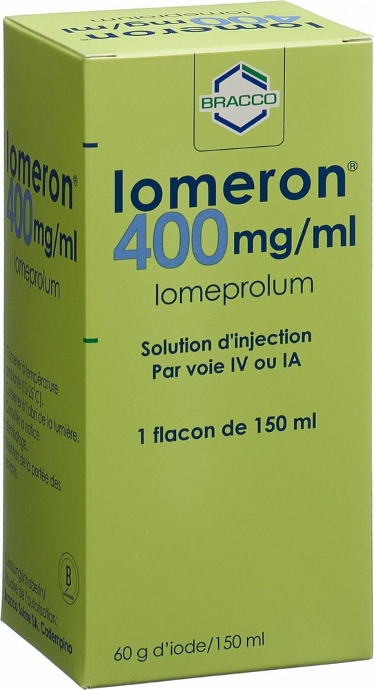 IOMERON 400 MG IODO/ML SOLUÇÃO INJETÁVEL