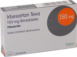 IRBESARTAN TEVA 150 mg COMPRIMIDOS REVESTIDOS POR PELÍCULA
