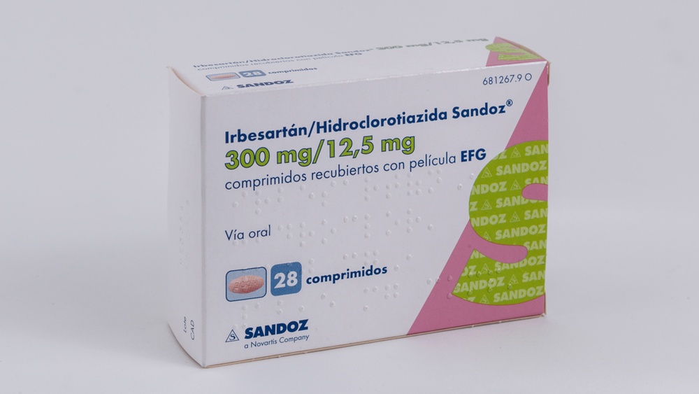 IRBESARTÃO/HIDROCLOROTIAZIDA COMBIX 300 mg/12,5 mg COMPRIMIDOS REVESTIDOS POR PELÍCULA