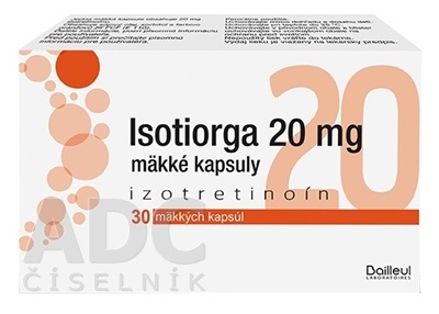 ISOTIORGA 20 mg CÁPSULAS MOLES