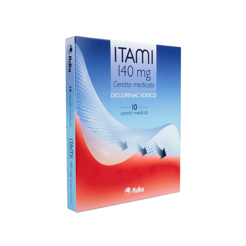 ITAMI DIARIO 140 mg PENSO CURATIVO MEDICAMENTOSO ADESIVO