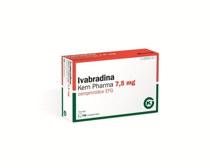 IVABRADINA KERN PHARMA 7,5 mg COMPRIMIDOS